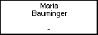 Maria Bauminger