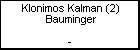 Klonimos Kalman (2) Bauminger