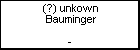 (?) unkown Bauminger