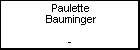 Paulette Bauminger